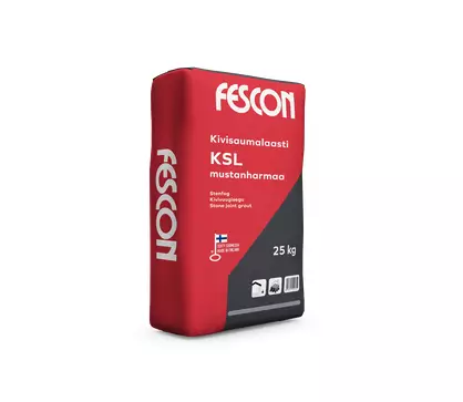 Kivisaumalaasti KSL mustanharmaa, 25 kg -  - 4350 - 1