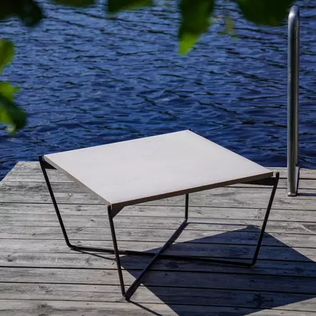 Pihapöytä Ajaton vaalea 600x600 mm -  - 4060 - 1