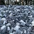 Koristekivi grafiitti - valkoinen 8-16 mm sepeli 800kg suursäkki - Koristekivet - 4000 - 1