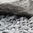Koristekivi harmaa rantakivi 3-6 cm , 20kg/säkki - Koristekivet - 2870 - 1