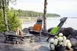 Luonnonkivinuotio Orivesi Sisu, Liuskekivinuotio - Nuotiopaikka - 2610 - 2