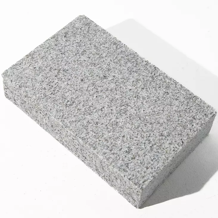 Graniitti Nupukivi Mitallistettu Kurun Harmaa | Poltettu yläpinta - Noppakivet ja nupukivet - 4270 - 1