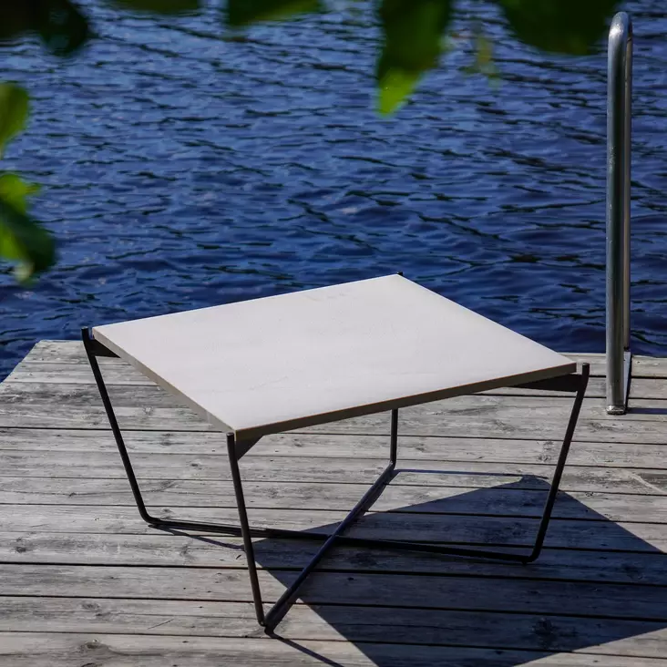 Pihapöytä Ajaton vaalea 600x600 mm -  - 4060 - 1