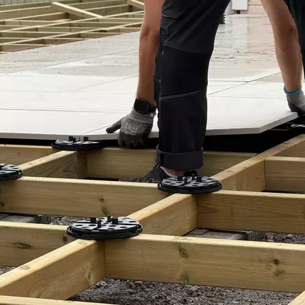 Garda Terassijalkapaketti 19 mm - Garda DPH terassijalat - 45001 - 1