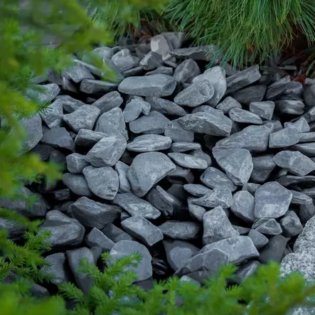 Liuskekivikate, Orivesi musta, 500 kg, 40-90 mm myllytetty koristekivi - Koristekivet - 4301 - 1