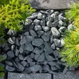 Liuskekivikate, Orivesi musta, 500 kg, 40-90 mm myllytetty koristekivi - Koristekivet - 4301 - 2