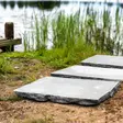 Pihalaatta Alta harmaa askelkivi 500x500x30-50 mm luonnonkivilaatta - Askelkivet ja polkukivet - 3011 - 11