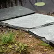 Pihalaatta Alta harmaa askelkivi 500x500x30-50 mm luonnonkivilaatta - Askelkivet ja polkukivet - 3011 - 13