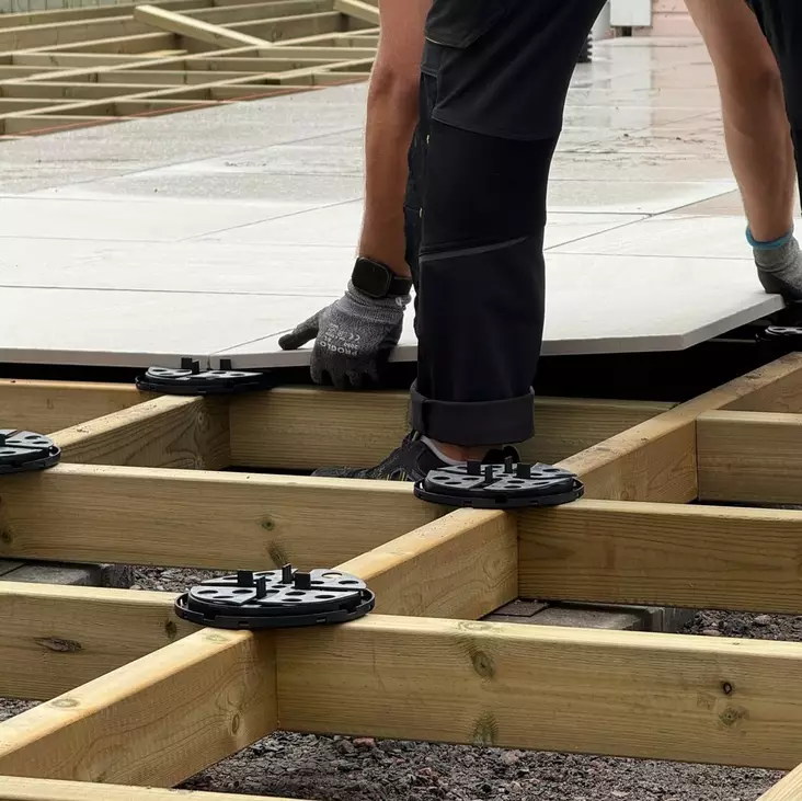 Garda Terassijalkapaketti 19 mm - Garda DPH terassijalat - 45001 - 1