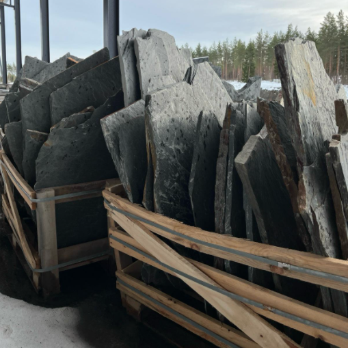 Liuskekivi, Bernardos harmaa 2-5 cm XXL, pihakivi - Liuskekivet - 4041 - 1