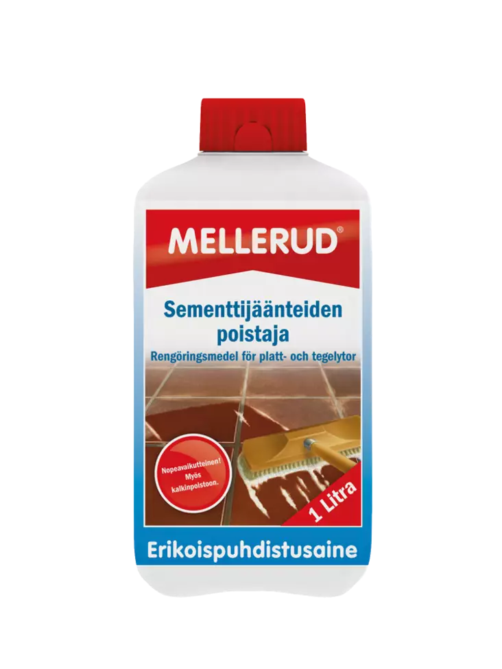 Mellerud, Sementtijäänteiden poistaja, 1 L - Kivisuoja/ puhdistus-aineet - 1541 - 1