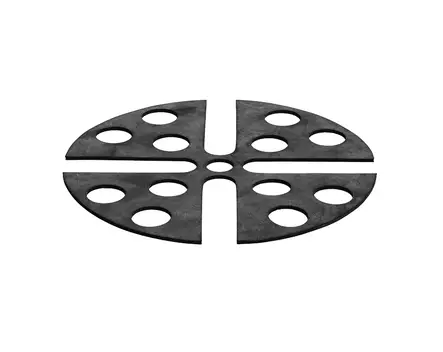 Buzon U-E10 vaimennuskumi - Paksuus 1 mm - Buzon DPH säädettävät terassijalat - 2992 - 1