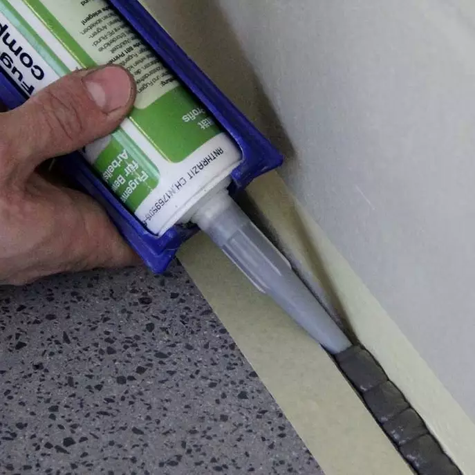 Liikuntasaumausaine, Gftk VDW 885, 310 ml, basalt -  - 4172 - 1