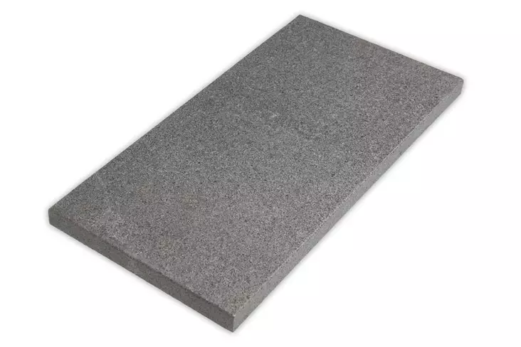 Graniittilaatta, grafiitti 300x600x30 mm, pihalaatta poltettu pinta - Graniittilaatat - 1959-2 - 1