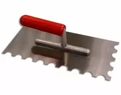 Laastikampa 28 cm R 10, Vuorio, Makkarahammastus - Laatoitus- ja muuraustyökalut - 1762 - 1