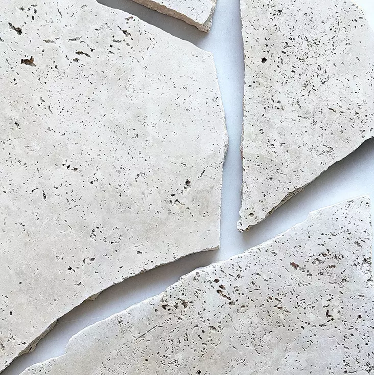 Travertiini liuskekivi, Moe Beige 20mm - Pihalaatat - 4352 - 1