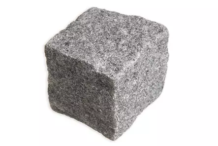 Noppakivi, grafiitti 10x10x10 cm - Noppakivet ja nupukivet - 1553 - 1