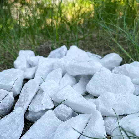 Koristekivi valkoinen Lasa Marmori 16-32 mm, 1000 kg suursäkki - Koristekivet - 4004 - 2