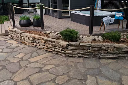 Muurikivi, Karhu, Paljakan Pronssi, 0,5 m3 pakkaus - Muurikivet, luonnonkivet - 2004 - 8