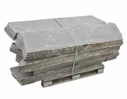 Porraskivi Alta harmaa liuskekivi n.1100-1500 mm x 300-600 mm x 140-180 mm - Porraskivet, luonnonkivet - 50024 - 2