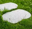Pihalaatta, Askelkivi harmaa luonnonkivilaatta, graniitti 56x42x3 cm karhennettu pinta - Askelkivet ja polkukivet - 3034 - 4