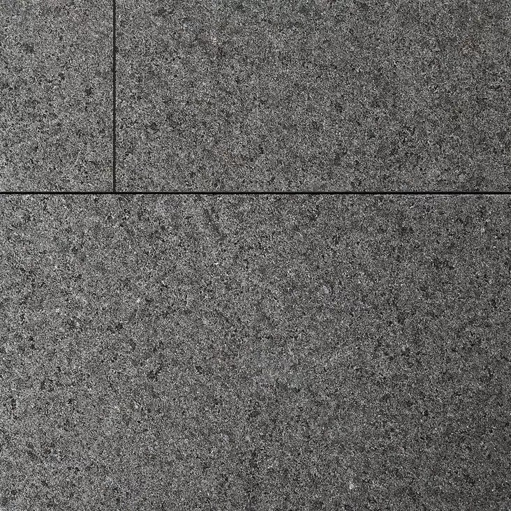 Graniittilaatta Korpilahden Musta Poltettu 300x600x20 mm | Kotimainen Korpi Black Luonnonkivilaatta - Graniittilaatat - 4084 - 1