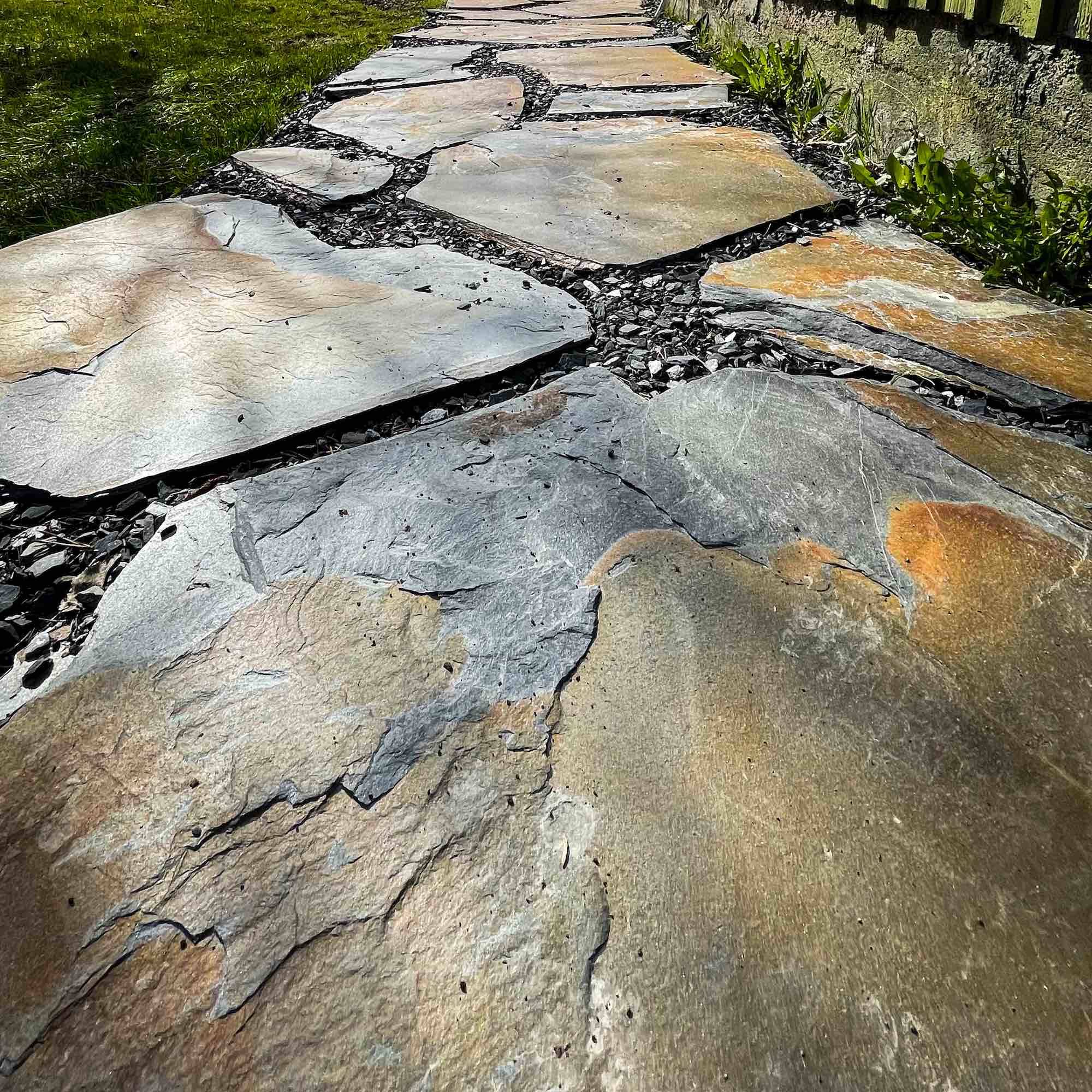 Liuskekivi Oriveden Sisu Rust XL 3 6 Cm Pihakivi 10m2 Pakkaus 