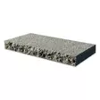 Porraskivi Graniittiporras Ylämaan tumma, lohkottu etupinta, 1200x410x130 mm - Porraskivet - 4155 - 1