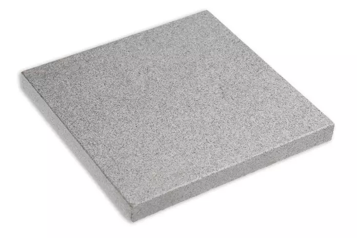 Graniittilaatta, harmaa, 300x300x30 mm poltettu - Graniittilaatat - 1465 - 1