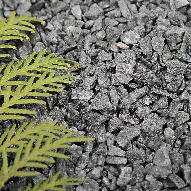 Koristekivi Kytäjän musta 4-8 mm, Diabaasi 700 kg suursäkki -  - 4055 - 1