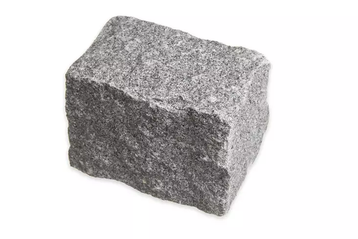 Nupukivi, grafiitti 22x14x14 cm - Noppakivet ja nupukivet - 1955 - 1