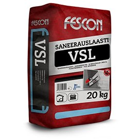 Saneerauslaasti, Fescon VSL, 20 kg - Kiinnityslaastit - 1565 - 1