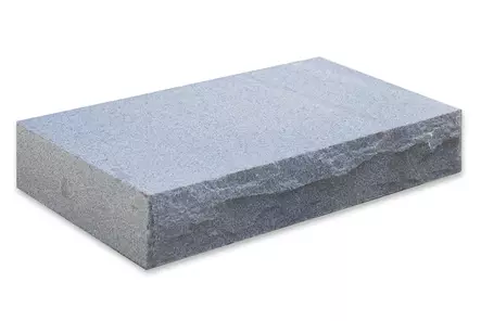 Graniittiporras grafiitti lohkottu etupinta 450x400x130 mm - Porraskivet, luonnonkivet - 1966 - 1