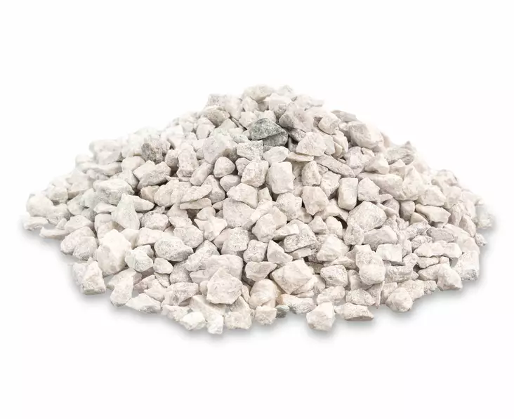Koristekivi Edel valkoinen luonnonkivi 5-12 mm, 1000 kg suursäkki - Koristekivet - 1386 - 1