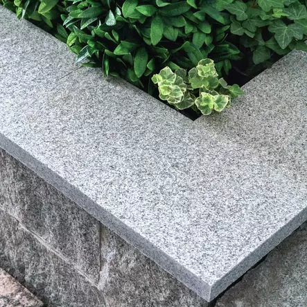 Graniittilaatta Kurun Harmaa Poltettu | Kotimainen Luonnonkivilaatta - Graniittilaatat - 4247 - 2