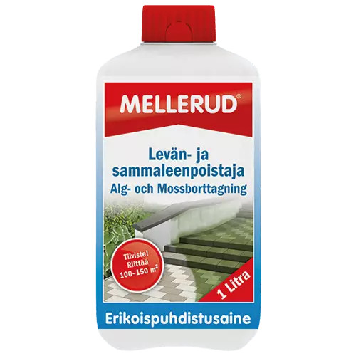 Mellerud, Levän ja viherkasvuston, poistaja 1 L - Kivisuoja/ puhdistus-aineet - 2017 - 1