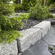 Muurikivi Graniitti 20x20x40 cm Kurun harmaa Kiilattu Navettakivi - Muurikivet, luonnonkivet - 2328 - 2