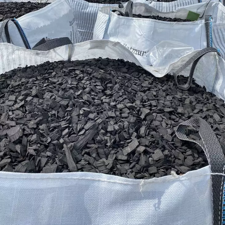 Koristekate musta 800 L, suursäkki - Koriste- ja Kuorikatteet - 1618 - 1