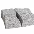 Noppakivi Kurun Harmaa graniitti 10x10x5 cm, Matala kotimainen luonnonkivi - Noppakivet ja nupukivet - 2629 - 4