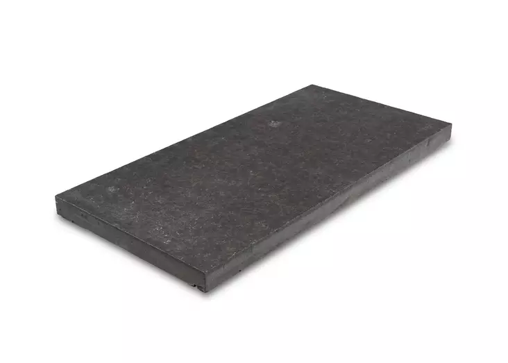 Graniittilaatta, Huppio Musta pihalaatta 600x300x20 mm poltettu pinta - Graniittilaatat - 4089 - 1