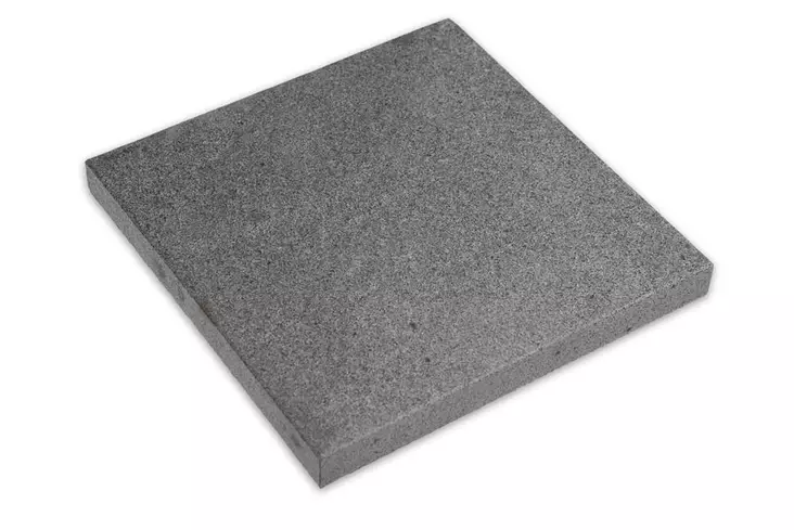 Graniittilaatta, grafiitti 300x300x30 mm, poltettu pinta - Graniittilaatat - 1959 - 1