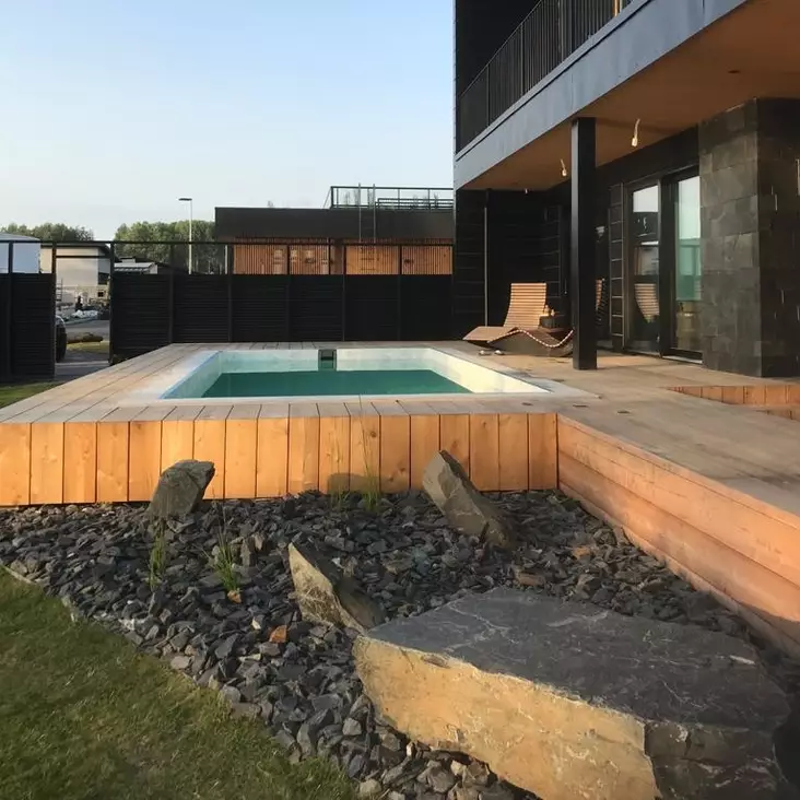 Maisemakivi Sisu Liuskekivi halk n.40-80 cm 3 kpl paketti - Kotimainen luonnonkivi - Koristekivet - 3019 - 1