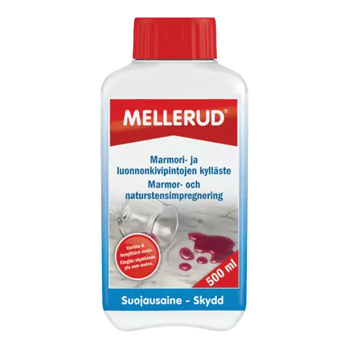 Mellerud, Marmori ja luonnonkivipintojen, Kylläste 0.5L - Kivisuoja/ puhdistus-aineet - 2299 - 1